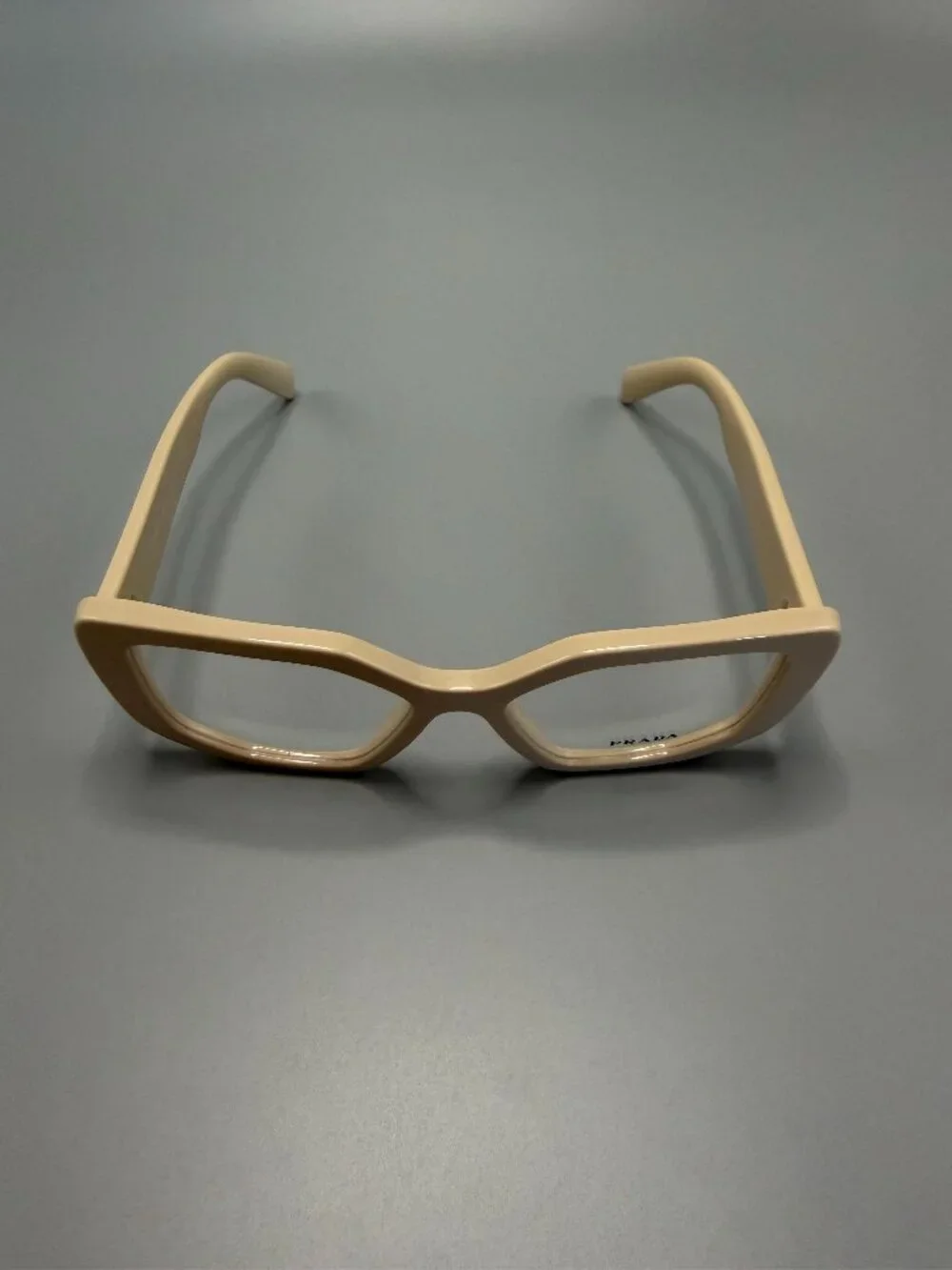 Prada VPR A04 110-101 Off White Eyeglass Frames 52-16-140 New Demo